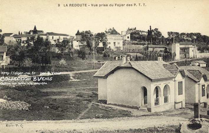 Vue prise du foyer des P.T.T.
