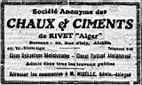 Chaux et ciments de Rivet