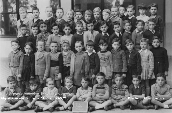 Cours CE2, 1949-1950