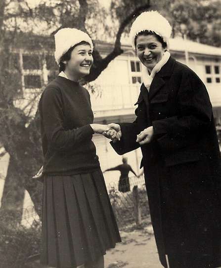 Claude Font et Mademoiselle Denise.
