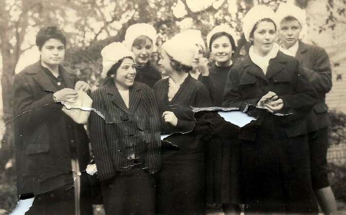 Marguerite Gourgue - Thérèse Engel - Mylène (?) -Edith Filament - Marie Thérèse Fabert - Claude Font - Mademoiselle Denise - Pop. Worms