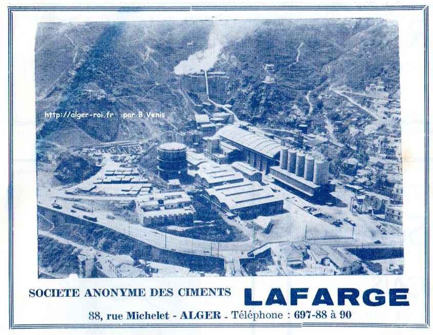 CIMENTS LAFARGE