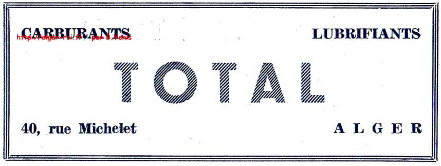 rue michelet,mustapha superieur,total,lubrifiants