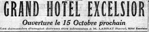 Extrait de l'Echo d'Alger du 18-10-1918 - Treansmis par Francis Rambert
