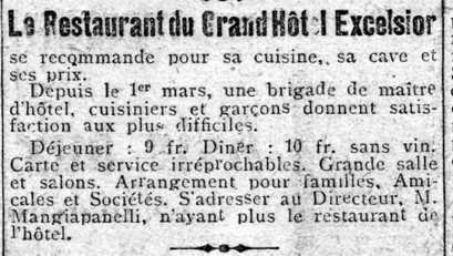 l'« Excelsior»