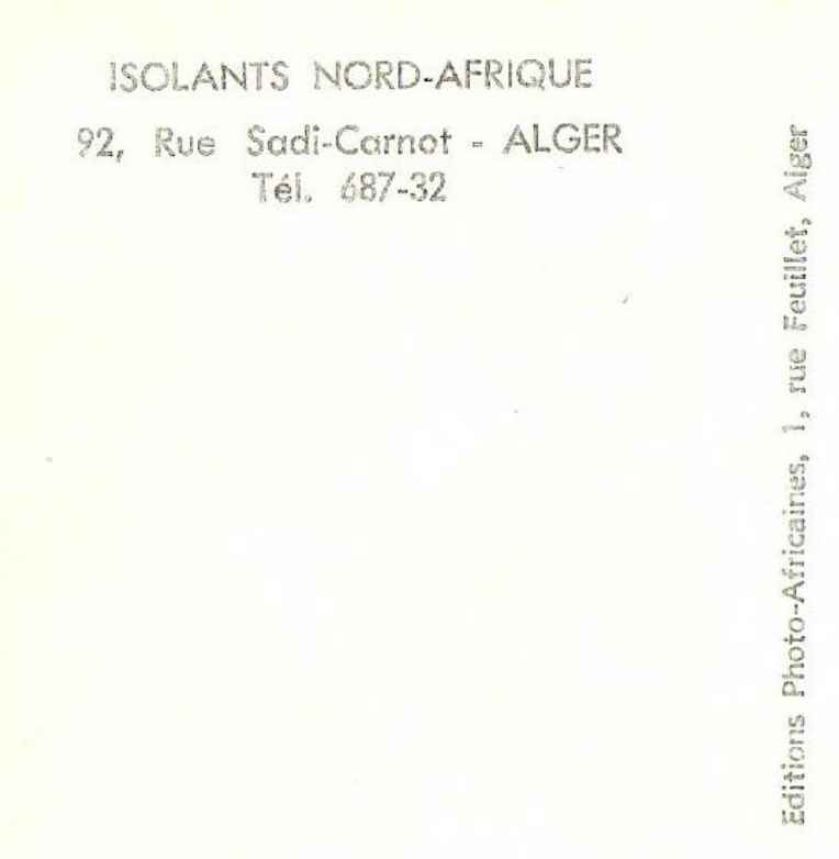 Isolants Nord-Afrique - 2 images