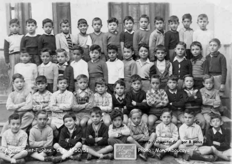classe de CE1 , 1951-1952,