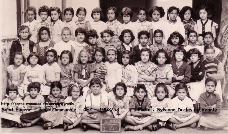 École communale - CE2 - 1952-1953