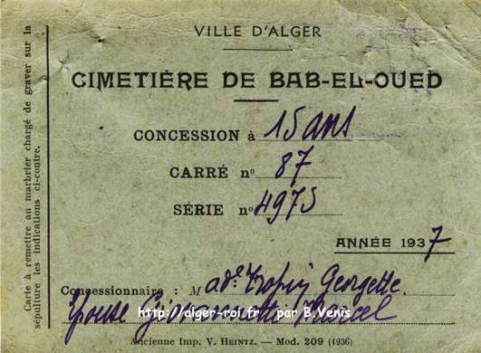 Cimetière de Bab-el-Oued, puis de Saint-Eugène