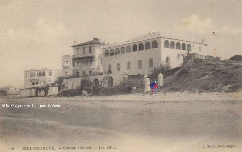 Station estivale - les villas