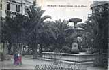 Le square nelson,le jet d'eau