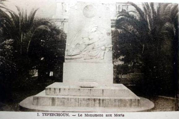 tefeschoun,monument aux morts