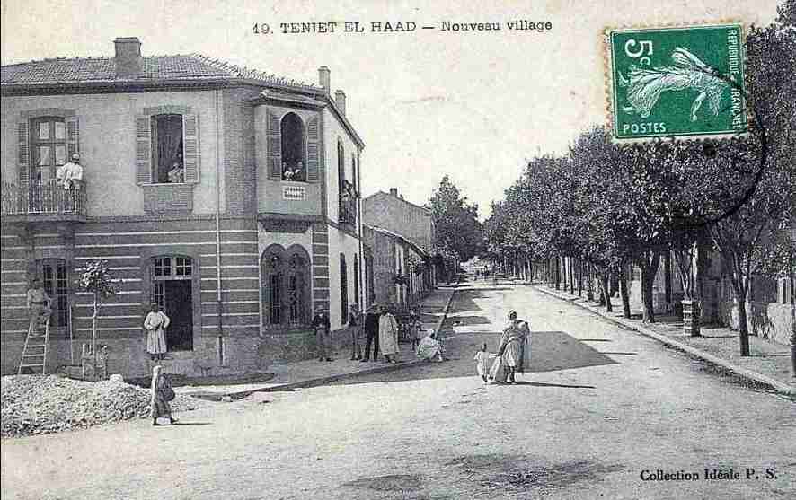teniet-el-haad,le nouveau village
