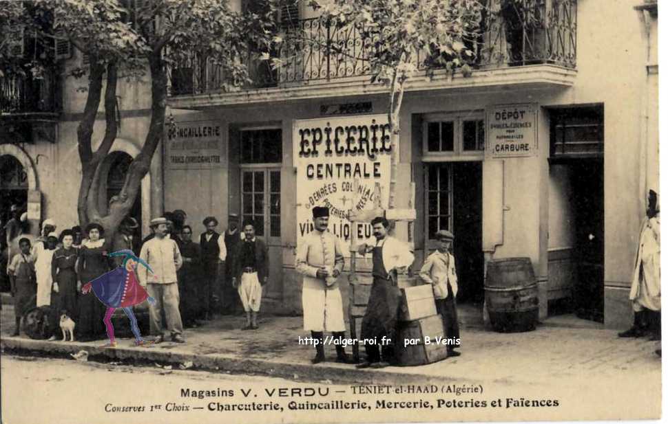 teniet-el-haad,les magasins verdu