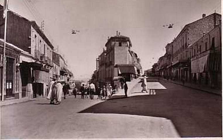 tiaret,rue bugeaud et rue cambon