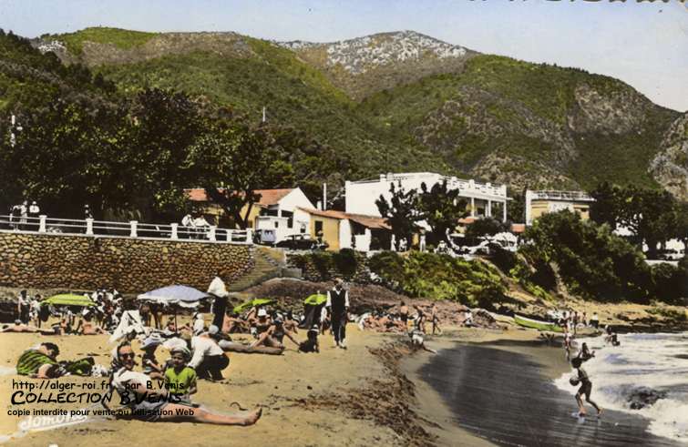 Le Chenoua plage , l'hôtel-restaurant "Tout va bien"