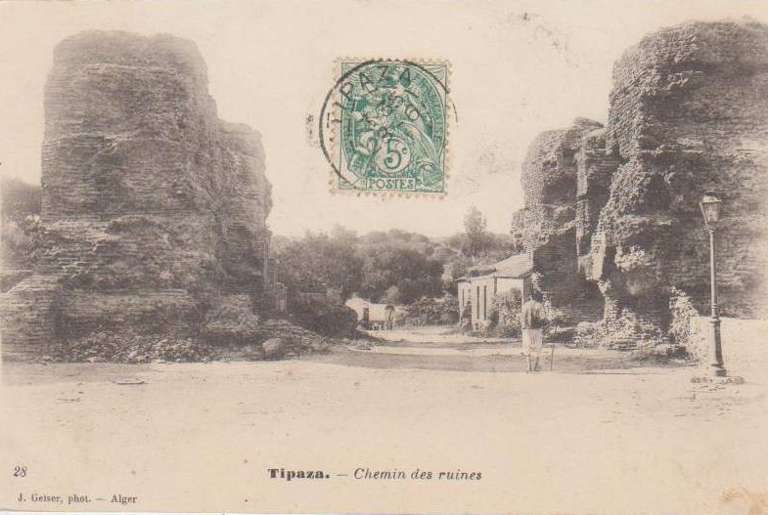 Le chemin des ruines
