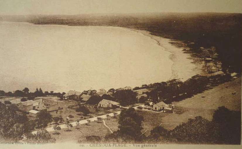 tipasa,Chenoua-plage,vue generale