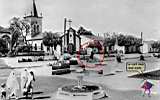 place de l'église et la mairie