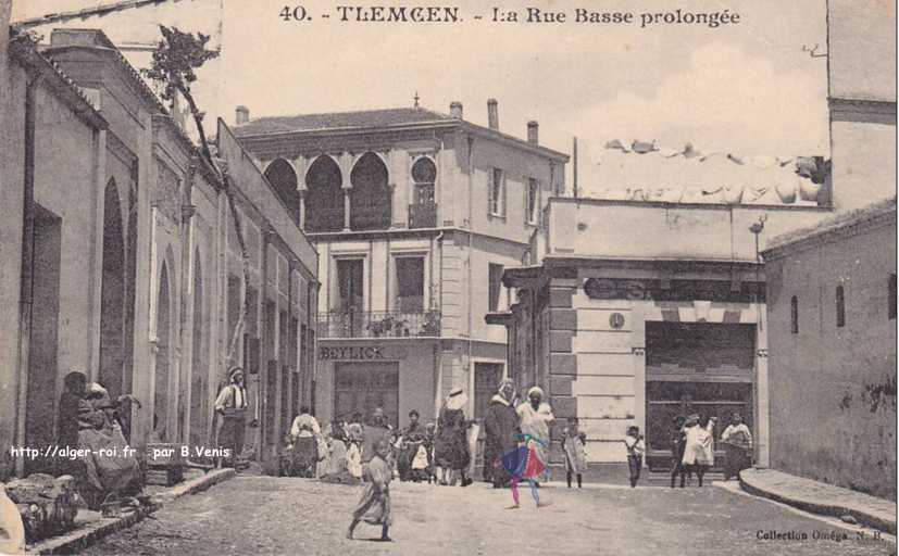 tlemcen,la rue basse prolongee