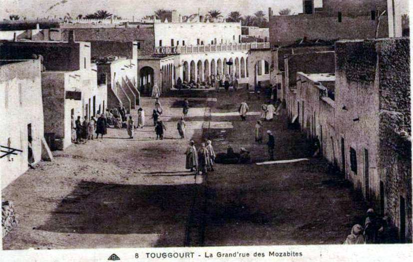 touggourt,la grande rue des mozabites