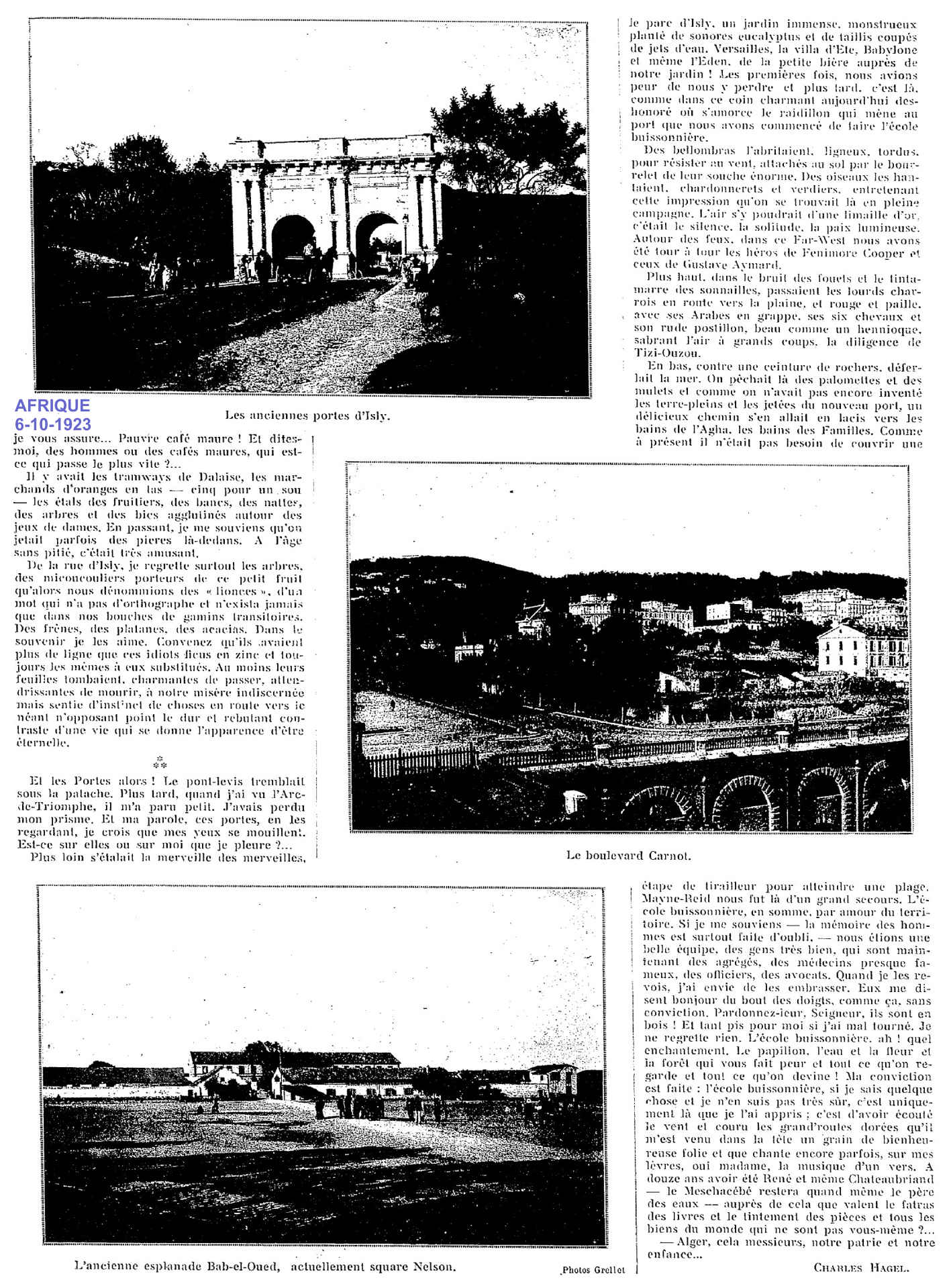 L'ALGER D'AUTREFOIS 
