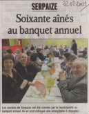 Banquet des plus de 65 ans