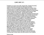 Bonne année 2011