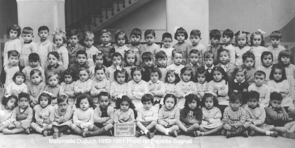 école maternelle de la rue Dupuch