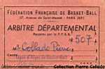 Licence arbitre départemental, Pierre Collado 