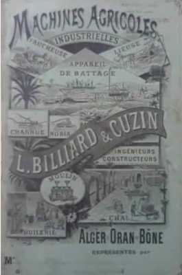 BILLIARD et CUZIN