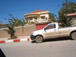 Route de Cherchell
Village de Carton
en face de la maison de 
la famille BELKHARROUBI
