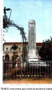 Le Monument aux Morts
et l'ancienne Mairie