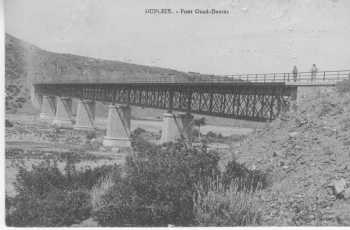 DUPLEIX
Pont sur l'Oued Damous