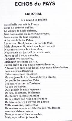 Highlight for Album: L'Echo du Pays  Avril 1995