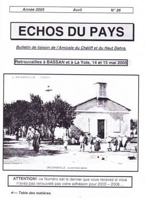 Highlight for Album: L'ECHO du PAYS  Avril 2005