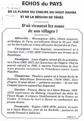Highlight for Album: Echo du Pays N&deg;3 - Octobre 1993