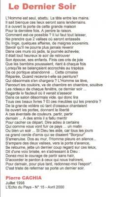 Le Dernier Soir