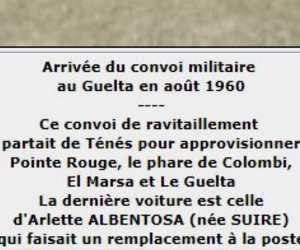 Aout 1960
Le convoi EL MARSA - TENES