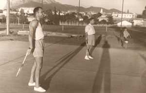 Lacurie et Feredj
au Tennis