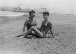 Mle X et Micou Garrisson
juin 1959