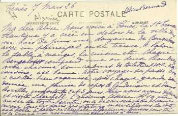 Description des bungalos 
de l'Hotel Transatlantique
----
Document Sylvie FEREDJ