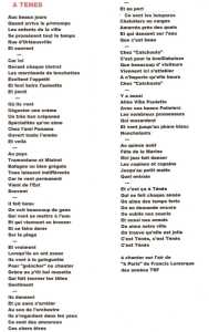 "A TENES"
----
Lucien LUBRANO