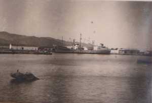 un cargo dans le Port de TENES