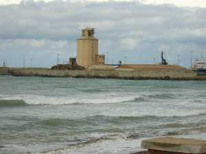 le Port vue de la plage