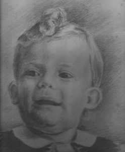 1945 - Daniel MANSION
2 ans - Photo au Fusain