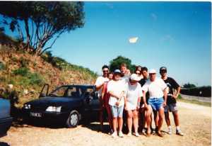 la famille MAZZELLA 
en Gironde - 1966