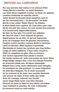"RETOUR des LAMPAROS"
----
Lucien LUBRANO