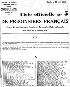 Highlight for Album: Prisonniers T&eacute;n&eacute;siens de 1940