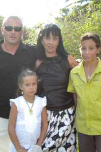 Eric LECLERC
Magali MARIN
(fille de Zouzou)
et leurs enfants Romain & Jade